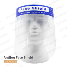 Máscara antiinfog de protección de protección de chorro de carcasa médica transparente
